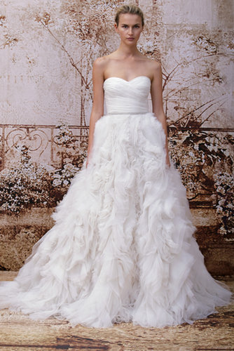 Monique Lhuillier Bridal Fall 2014
Photo courtesy of Monique Lhuillier
Monique Lhuillier Bridal Fall 2014
Photo courtesy of Monique Lhuillier