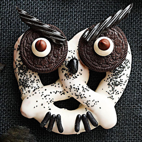 Haunted Owl Pretzels Haunted Owl Pretzels