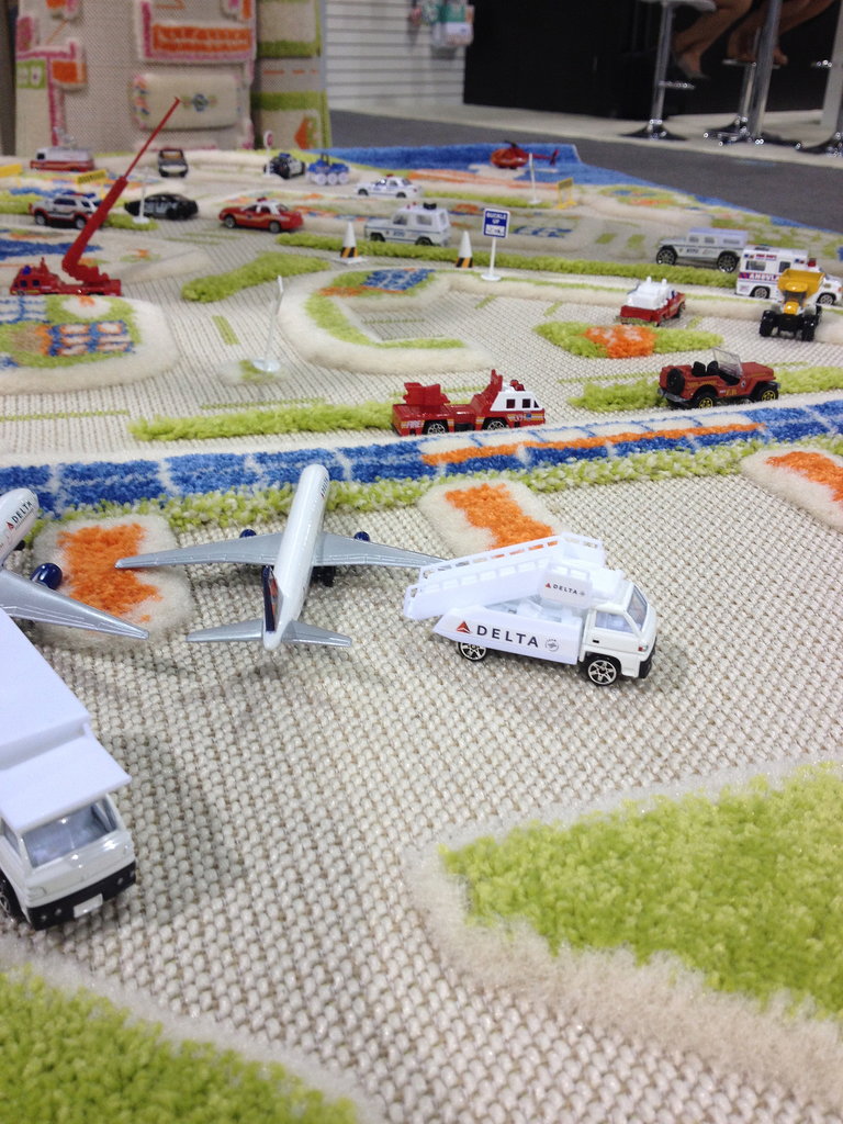 Luca & Co. is expanding its line of interactive play rugs to include the Mini-City.
