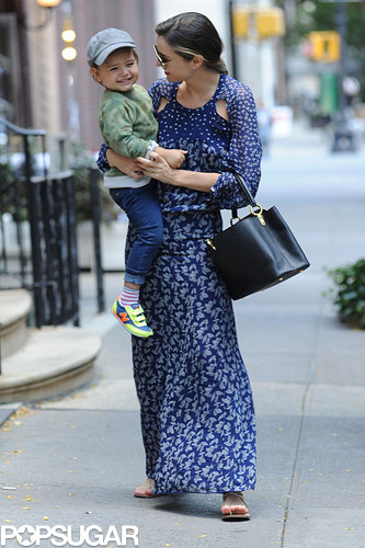 Miranda Kerr tickled Flynn Bloom.
Miranda Kerr tickled Flynn Bloom.