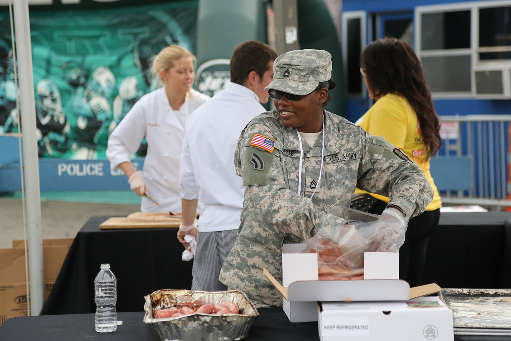 Troops Barbecue Troops Barbecue