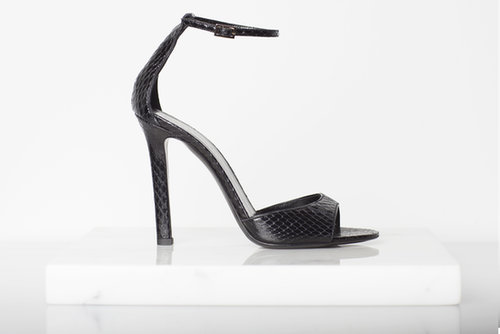 Whisper Watersnake Sandal in Black ($695)
Photo courtesy of Tamara Mellon
Whisper Watersnake Sandal in Black ($695)
Photo courtesy of Tamara Mellon
