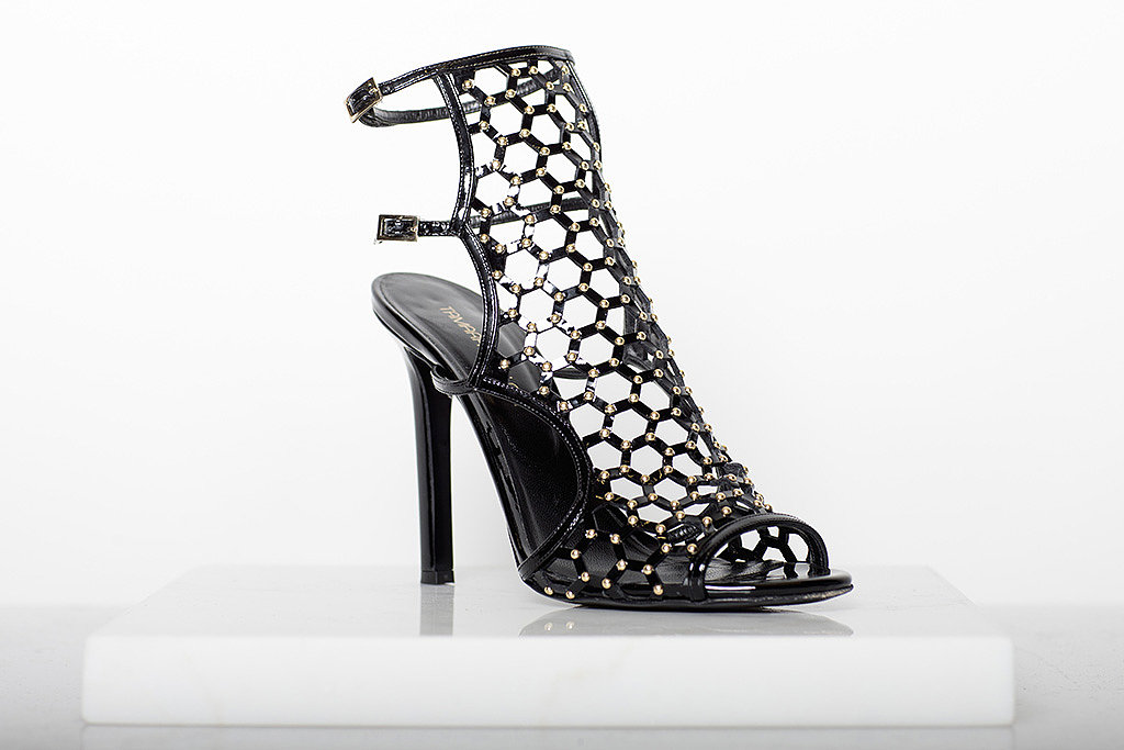Submission Patent Sandal Bootie With Studs in Black ($995)
Photo courtesy of Tamara Mellon
Submission Patent Sandal Bootie With Studs in Black ($995)
Photo courtesy of Tamara Mellon