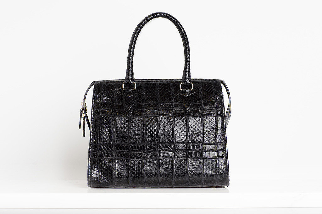 Seductive Watersnake Satchel in Black ($1,195)
Photo courtesy of Tamara Mellon
Seductive Watersnake Satchel in Black ($1,195)
Photo courtesy of Tamara Mellon