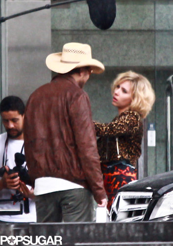 Scarlett Johansson headed all the way to China on Monday to film scenes for Lucy.
Scarlett Johansson headed all the way to China on Monday to film scenes for Lucy.