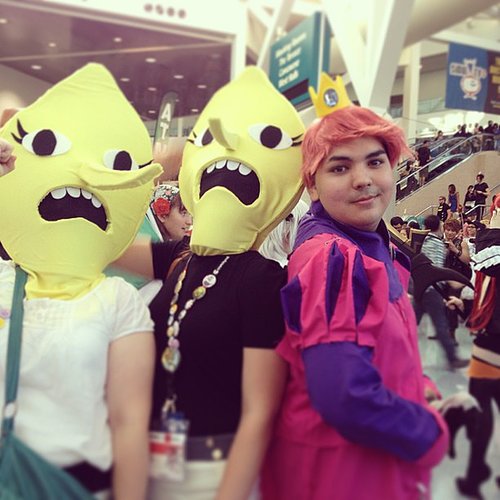 Lady Lemongrabs and Prince Gumball Lady Lemongrabs and Prince Gumball