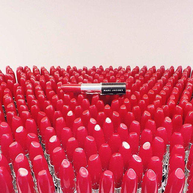 We're seeing red, thanks to Marc Jacobs Beauty.
Source: Instagram user marcjacobsintl We're seeing red, thanks to Marc Jacobs Beauty.
Source: Instagram user marcjacobsintl