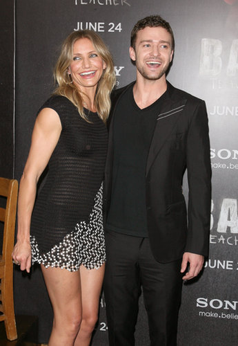 Justin Timberlake and Cameron Diaz Justin Timberlake and Cameron Diaz