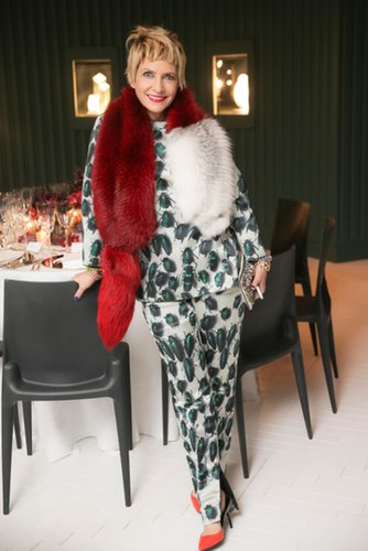 Lori Goldstein was treated to a dinner by Tiffany & Co. and Elle to celebrate the launch of Style Is Instinct.
Lori Goldstein was treated to a dinner by Tiffany & Co. and Elle to celebrate the launch of Style Is Instinct.