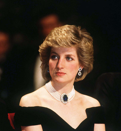 Diana looked glamorous sporting her signature brushed-up blowout.
Diana looked glamorous sporting her signature brushed-up blowout.