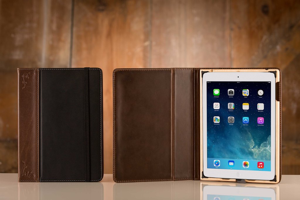 The Aria by Pad & Quill ($120, originally $130) is a little piece of luxury for the iPad Air. Each case is made of American cowhide leather and is handcrafted of birch wood perfectly tailored to keep the tablet in place.
The Aria by Pad & Quill ($120, originally $130) is a little piece of luxury for the iPad Air. Each case is made of American cowhide leather and is handcrafted of birch wood perfectly tailored to keep the tablet in place.