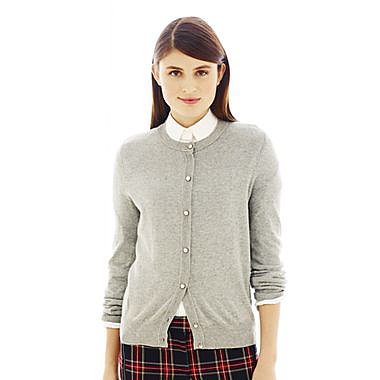 Joe Fresh's jewel-neck cardigan ($29) adds just the right amount of glitz to your work ensembles.
Joe Fresh's jewel-neck cardigan ($29) adds just the right amount of glitz to your work ensembles.