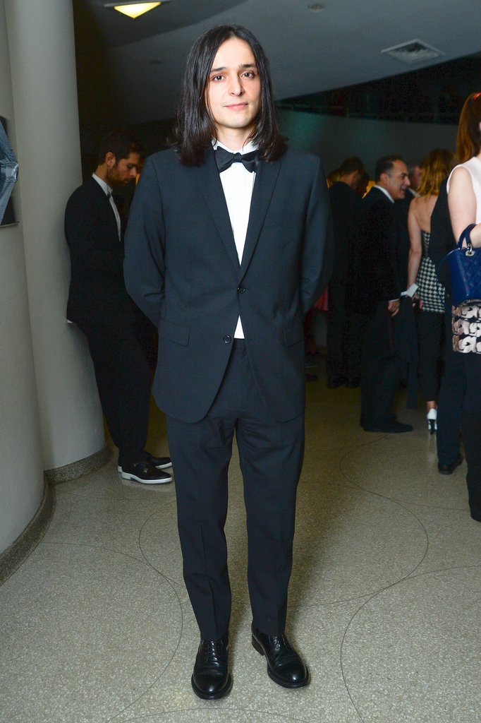 Olivier Theyskens stood out in his suit and (bow) tie at the Guggenheim Museum.
Olivier Theyskens stood out in his suit and (bow) tie at the Guggenheim Museum.
