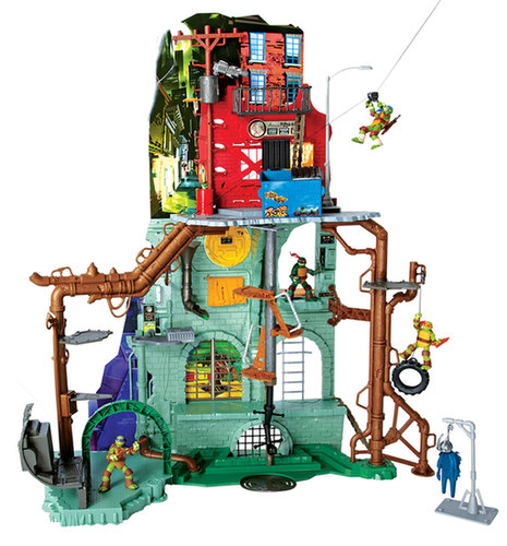 For 6-Year-Olds: Teenage Mutant Ninja Turtles Secret Sewer Lair Playset For 6-Year-Olds: Teenage Mutant Ninja Turtles Secret Sewer Lair Playset