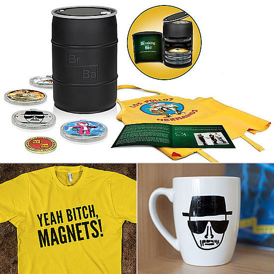 It doesn't matter that Breaking Bad is over, because we're still obsessed with the show and will continue to flaunt our love. If there's someone on your holiday shopping list who's also still obsessed — and bummed the show is over — then cheer her up with one of POPSUGAR Entertainment's cheeky Breaking Bad gifts.
It doesn't matter that Breaking Bad is over, because we're still obsessed with the show and will continue to flaunt our love. If there's someone on your holiday shopping list who's also still obsessed — and bummed the show is over — then cheer her up with one of POPSUGAR Entertainment's cheeky Breaking Bad gifts.