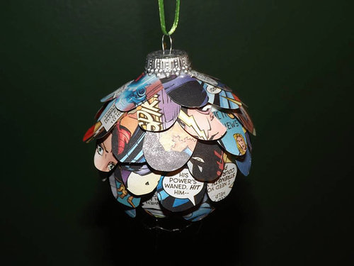 Comic Book Ornament Comic Book Ornament