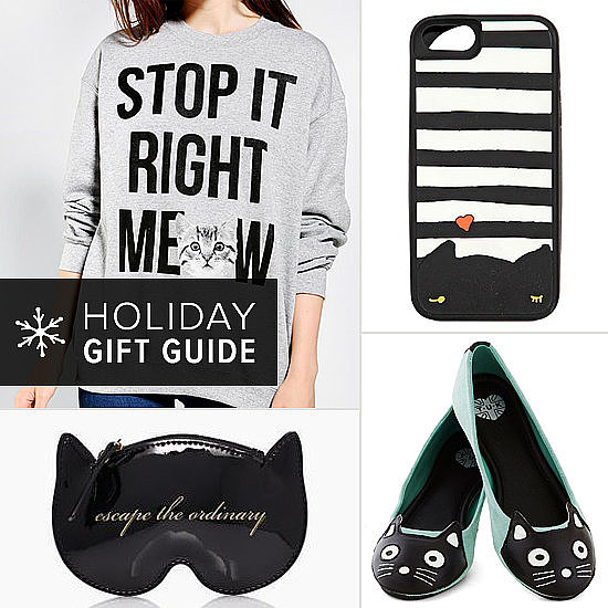 With so many celebrity cats these days — Grumpy Cat, Lil Bub, and Maru, to name a few — cat companions are as popular as ever. Whether you have a cat-fanatic best friend or you're the one with an affinity for felines, POPSUGAR Love & Sex has got the ultimate cat lady gift guide. Meow!
With so many celebrity cats these days — Grumpy Cat, Lil Bub, and Maru, to name a few — cat companions are as popular as ever. Whether you have a cat-fanatic best friend or you're the one with an affinity for felines, POPSUGAR Love & Sex has got the ultimate cat lady gift guide. Meow!