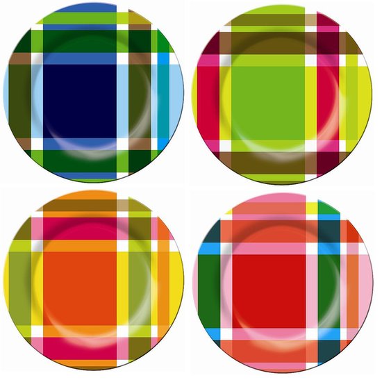 French Bull Melamine Plates French Bull Melamine Plates