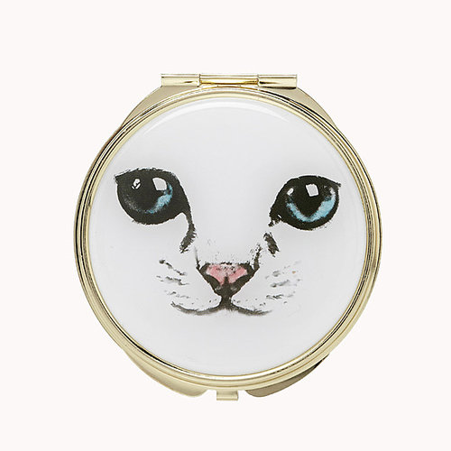 There's something timeless and feminine about touching up your makeup with a cute pocket mirror. This Feline Mirror Compact ($4) will have your kitty-loving friend excited to stow this in her bag.
There's something timeless and feminine about touching up your makeup with a cute pocket mirror. This Feline Mirror Compact ($4) will have your kitty-loving friend excited to stow this in her bag.