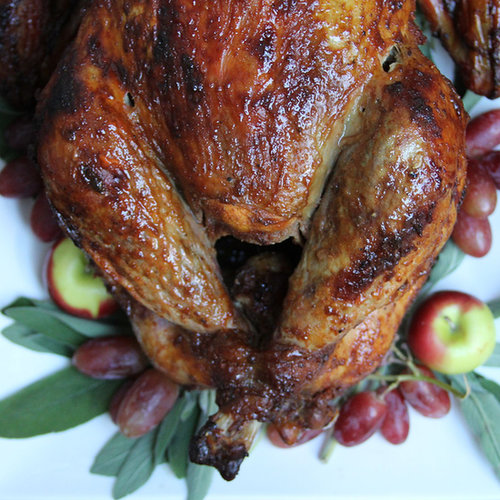 Bourbon-Glazed, Spice-Rubbed Turkey Bourbon-Glazed, Spice-Rubbed Turkey