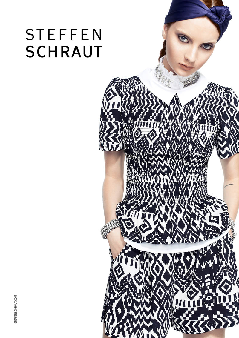 Steffen Schraut Spring 2014 Campaign  Codie Young
