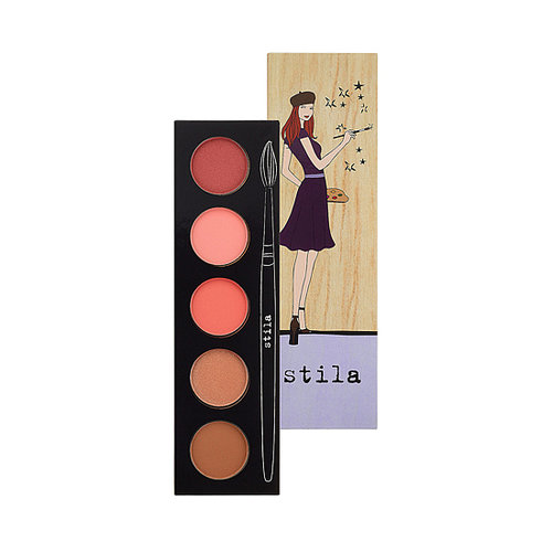 There is blush galore in Stila's Portrait of a Perfect Blush ($16).
There is blush galore in Stila's Portrait of a Perfect Blush ($16).