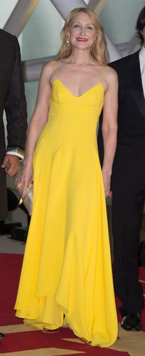 All eyes were on Patricia Clarkson when she sported this bright yellow Christian Dior gown to the opening ceremony of the Marrakech International Film Festival.
All eyes were on Patricia Clarkson when she sported this bright yellow Christian Dior gown to the opening ceremony of the Marrakech International Film Festival.