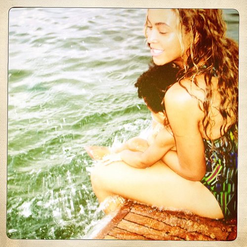 Beyoncé and Blue splashed around in the water.
Source: Tumblr user Beyoncé
Beyoncé and Blue splashed around in the water.
Source: Tumblr user Beyoncé