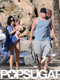 Channing's Family Beach Day Includes Baby Everly and Bikinis