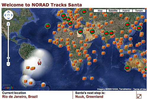 Norad Tracks Santa Norad Tracks Santa