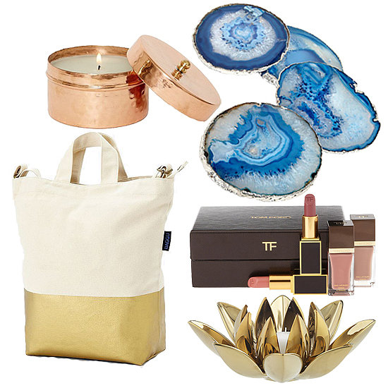 POPSUGAR Celebrity has already given you the ultimate holiday gift guide for 2013, and now it's time to break it down even more with 100 picks under $200. From fitness and fashion to beauty and books, check off the special people on your list with these affordable ideas.
POPSUGAR Celebrity has already given you the ultimate holiday gift guide for 2013, and now it's time to break it down even more with 100 picks under $200. From fitness and fashion to beauty and books, check off the special people on your list with these affordable ideas.