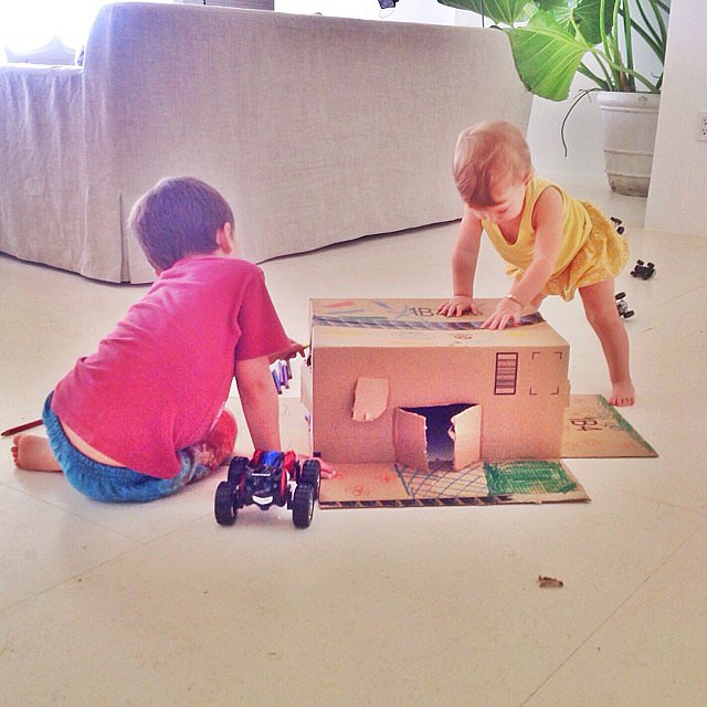 Gisele Bündchen showed off her son Benjamin's home for his toy cars.
Source: Instagram user giseleofficial
Gisele Bündchen showed off her son Benjamin's home for his toy cars.
Source: Instagram user giseleofficial