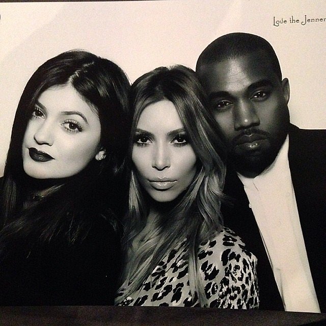Kanye West popped into a Kardashian Christmas shot.
Source: Instagram user kimkardashian
Kanye West popped into a Kardashian Christmas shot.
Source: Instagram user kimkardashian