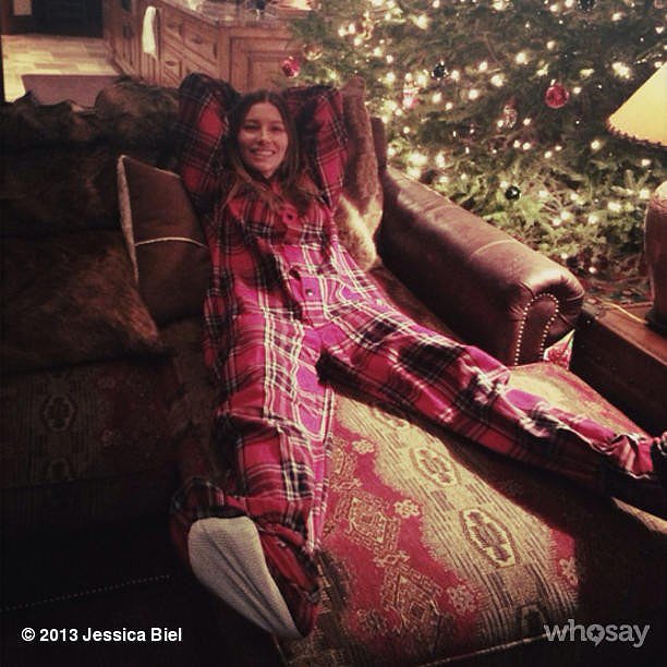 Jessica Biel looked like she was quite comfortable in her flannel pajamas.
Source: jessicabiel on WhoSay
Jessica Biel looked like she was quite comfortable in her flannel pajamas.
Source: jessicabiel on WhoSay