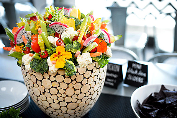 A Veggie Centerpiece A Veggie Centerpiece
