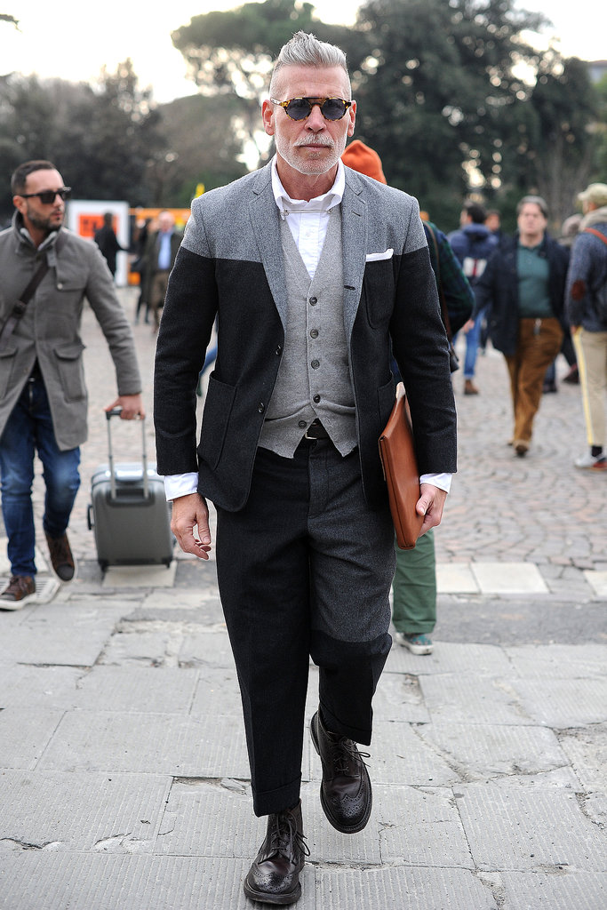 Nick Wooster knows his way around a good suit.
Nick Wooster knows his way around a good suit.
