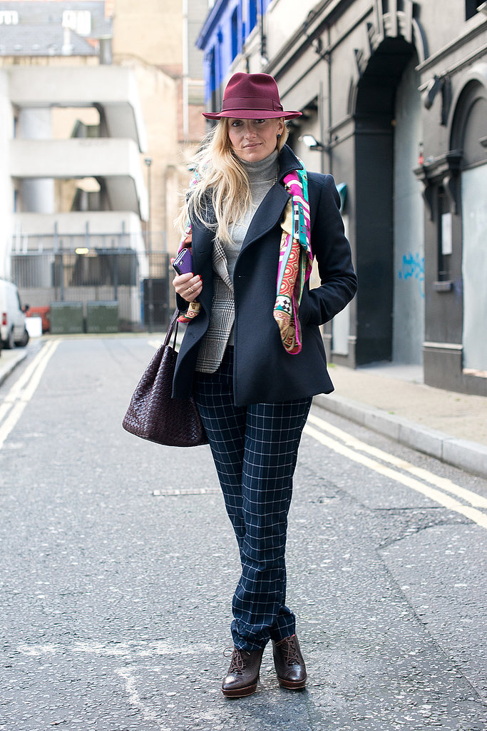 You too can mix plaid and checkered prints like this pro.
You too can mix plaid and checkered prints like this pro.