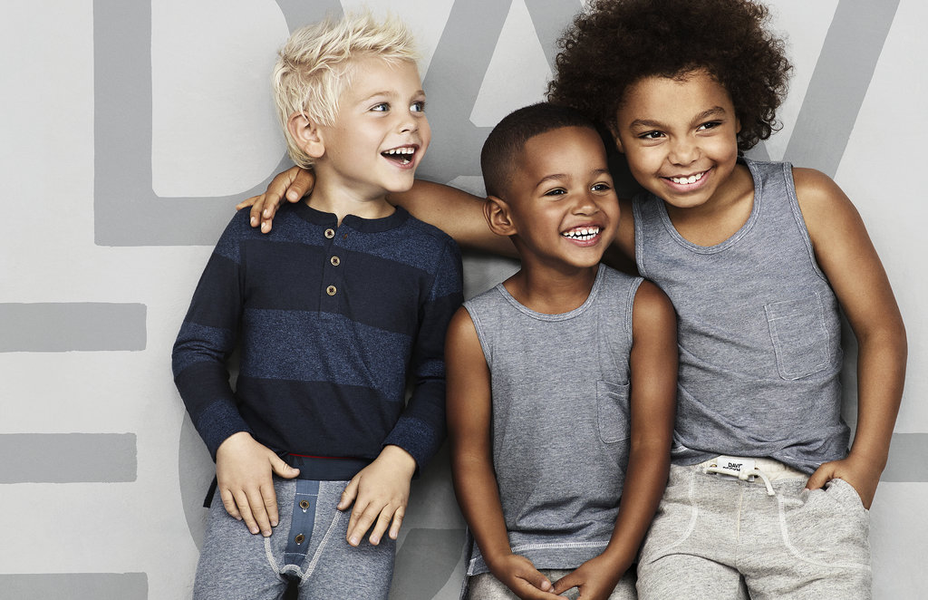 David Beckham's Designing For H&M Kids, and the Results Are Adorable David Beckham's Designing For H&M Kids, and the Results Are Adorable