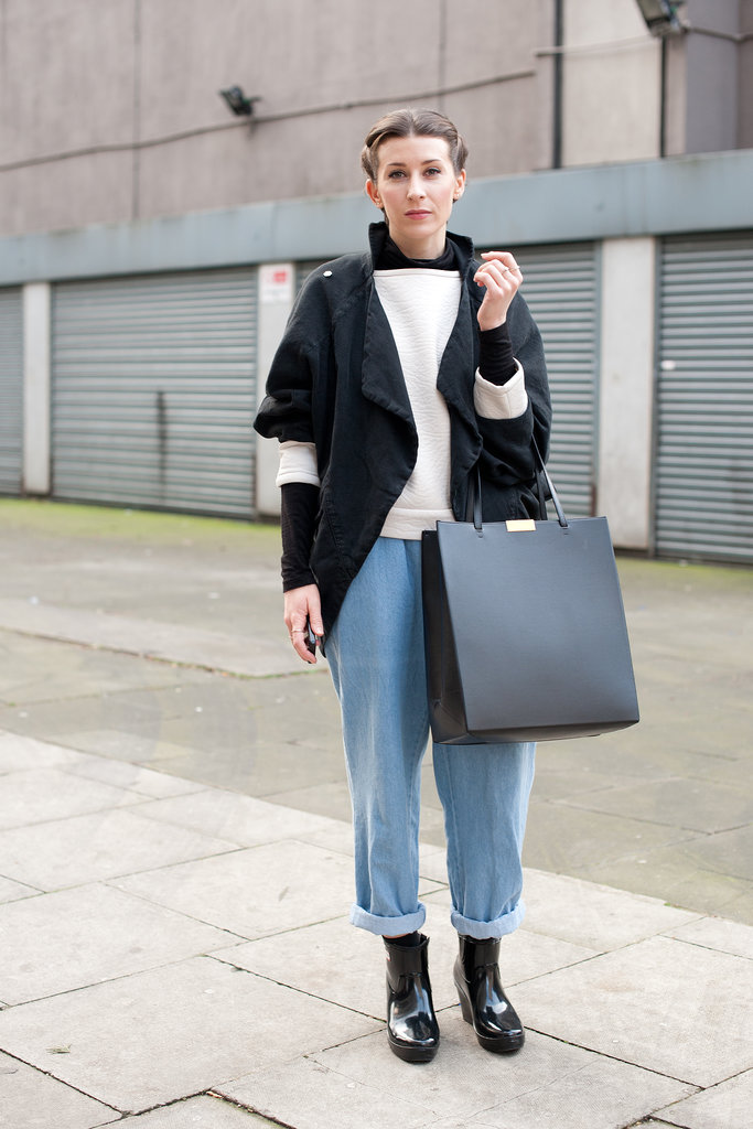 Men's Fashion Week is the perfect place to bring out the boyfriend jeans.
Men's Fashion Week is the perfect place to bring out the boyfriend jeans.