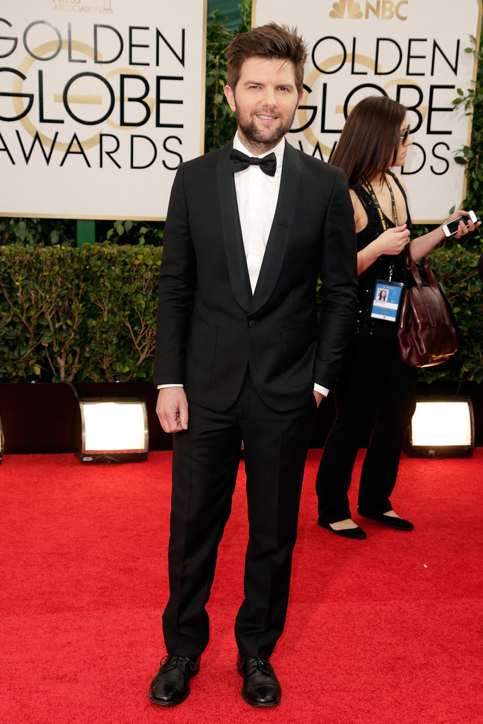 Adam Scott arrived on the red carpet.
Adam Scott arrived on the red carpet.