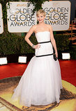 Jennifer Lawrence Gets a Kiss From Nicholas For Her Globes Win