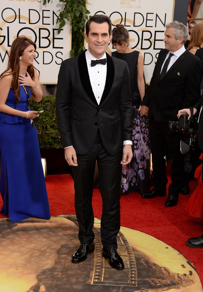 Modern Family's Ty Burrell kept things dapper in a tuxedo and bow tie.
Modern Family's Ty Burrell kept things dapper in a tuxedo and bow tie.