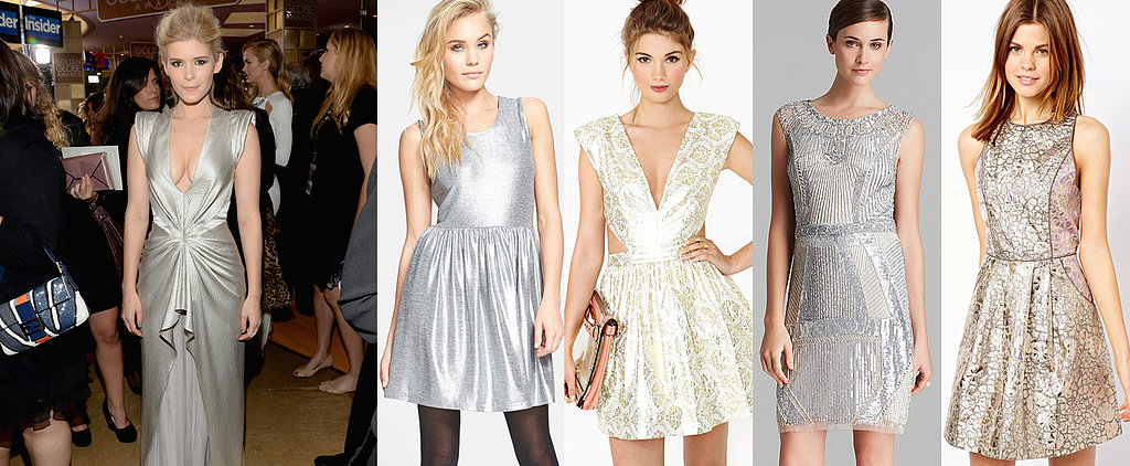 Gold And Silver Cocktail Dresses Popsugar Fashion 9497