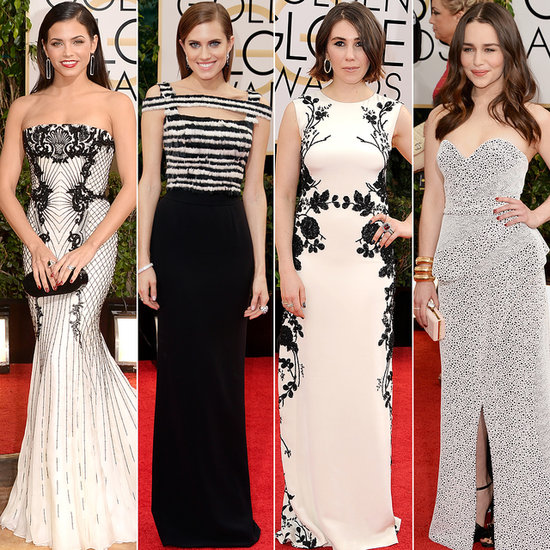 What's Black and White and All Over the Red Carpet? This Trend What's Black and White and All Over the Red Carpet? This Trend