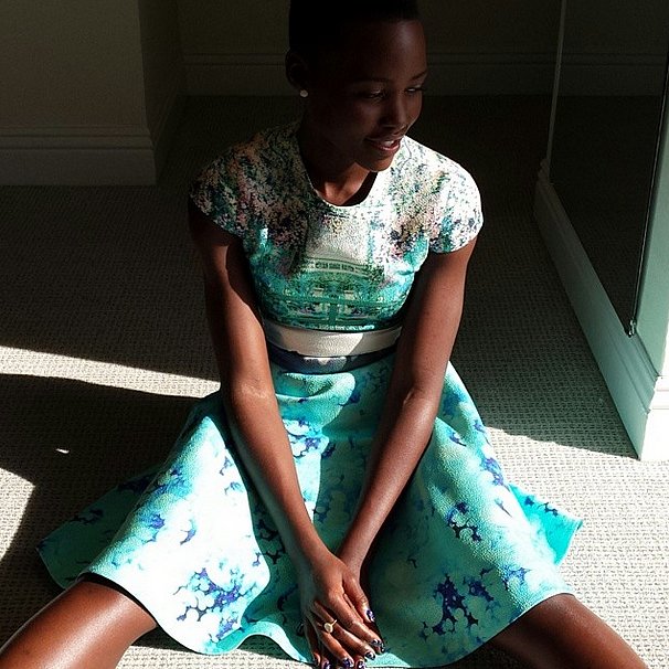 Lupita Nyong'o took a moment to take it all in — in a pretty dress, no less!
Source: Instagram user lupitanyongo
Lupita Nyong'o took a moment to take it all in — in a pretty dress, no less!
Source: Instagram user lupitanyongo