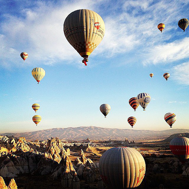 Go on a Hot Air Balloon Ride Go on a Hot Air Balloon Ride