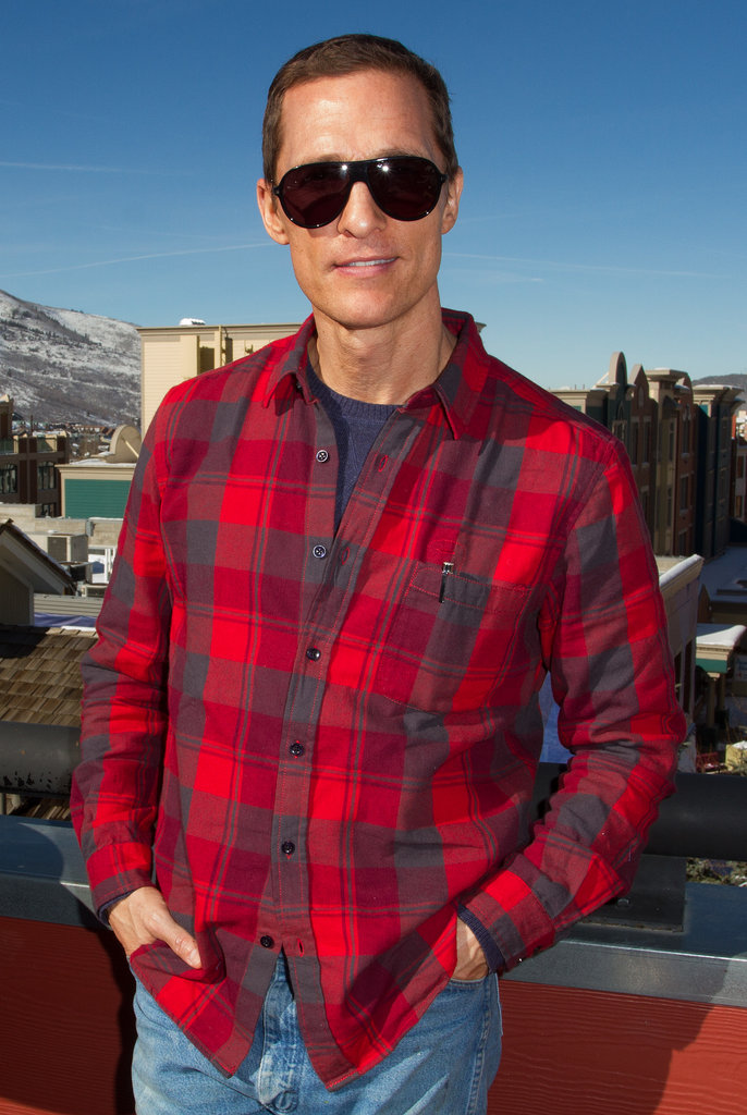 Matthew McConaughey kept his shades on while hanging out at the festival in 2013.
Matthew McConaughey kept his shades on while hanging out at the festival in 2013.