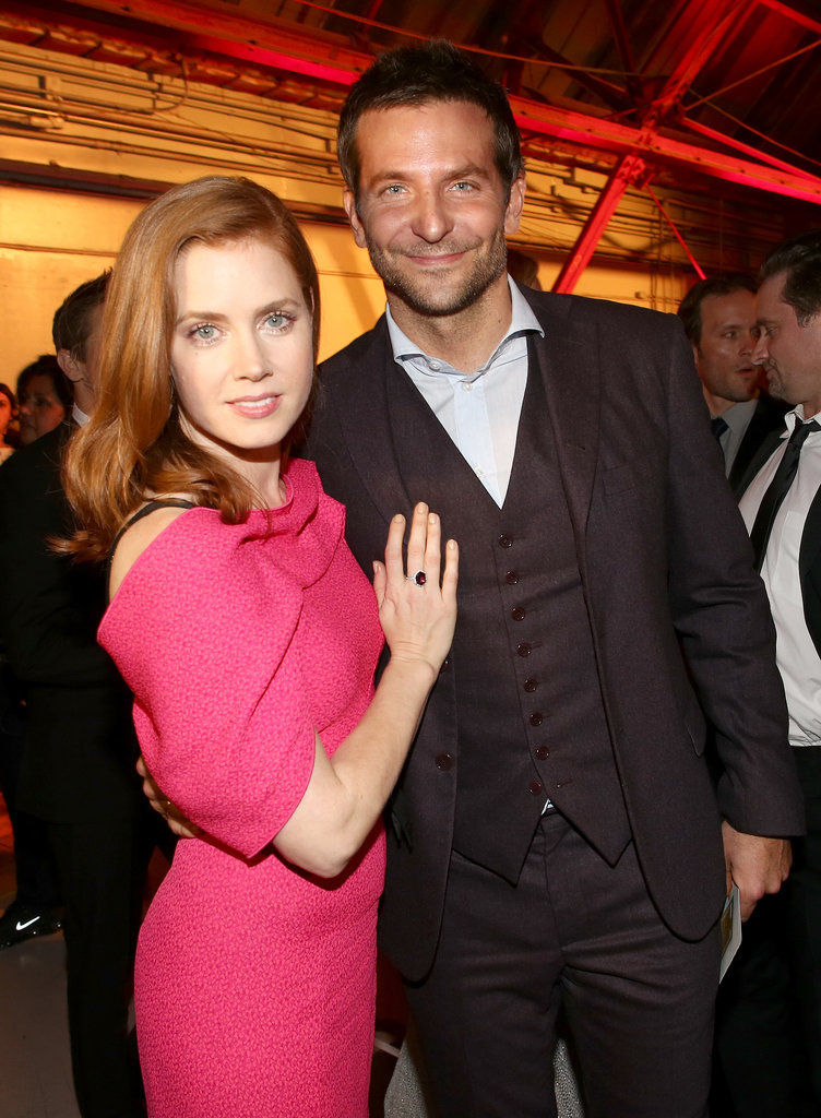 Amy Adams Celebrates Her Big Win With a Kiss Amy Adams Celebrates Her Big Win With a Kiss