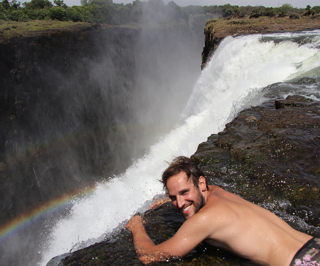 Swim in Devil's Pool in Africa Swim in Devil's Pool in Africa