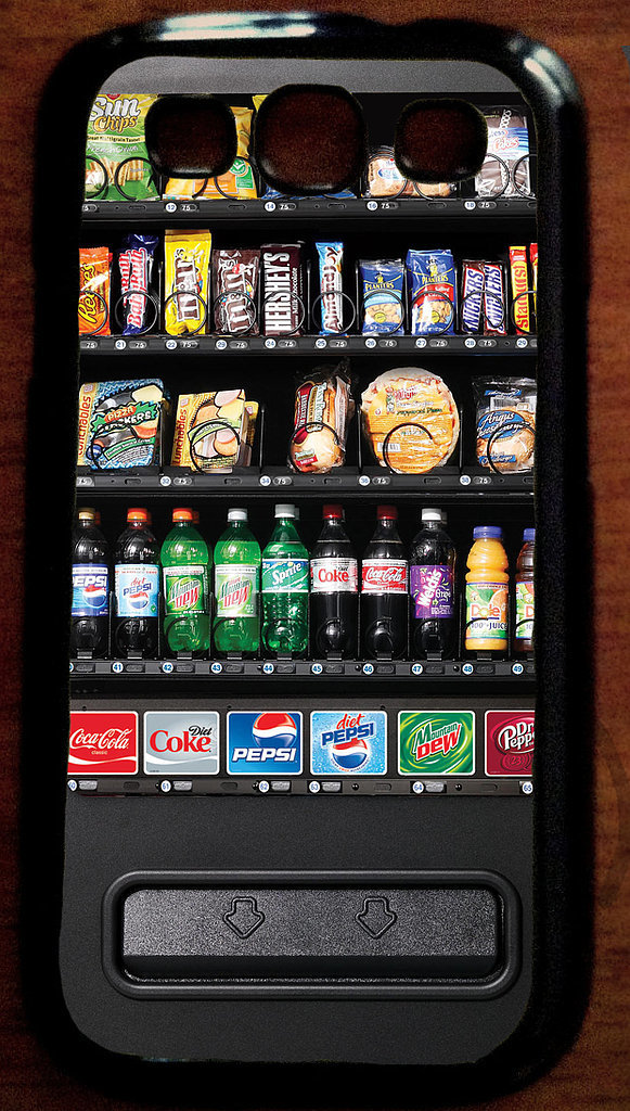 This Galaxy vending machine case ($17) might as well be an ode to snacks everywhere. 
